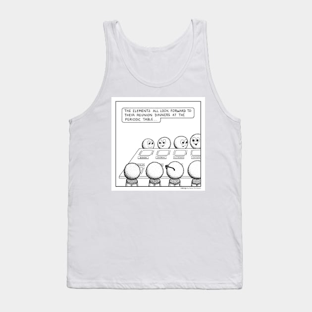 Periodic table Tank Top by stevet3214